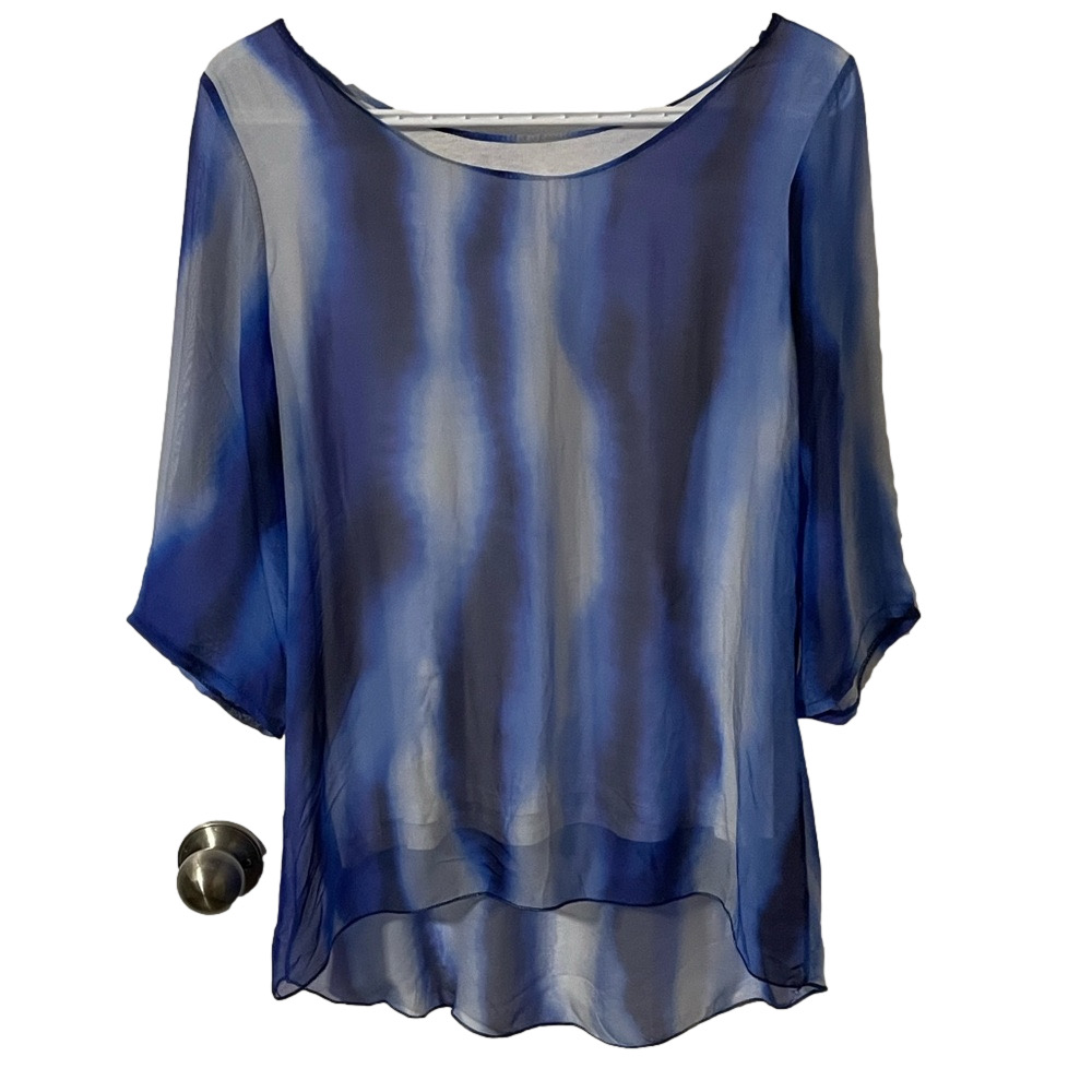 Nwt’s Giusy Silk Blend Top Size Small